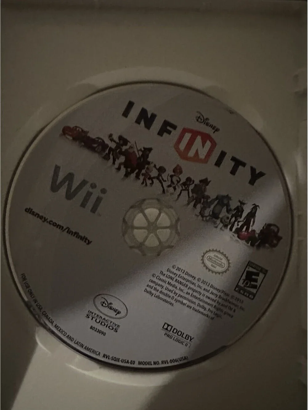 Disney Infinity Nintendo Wii Disney Interactive Studios E10+ NTSC-U/C 2013
